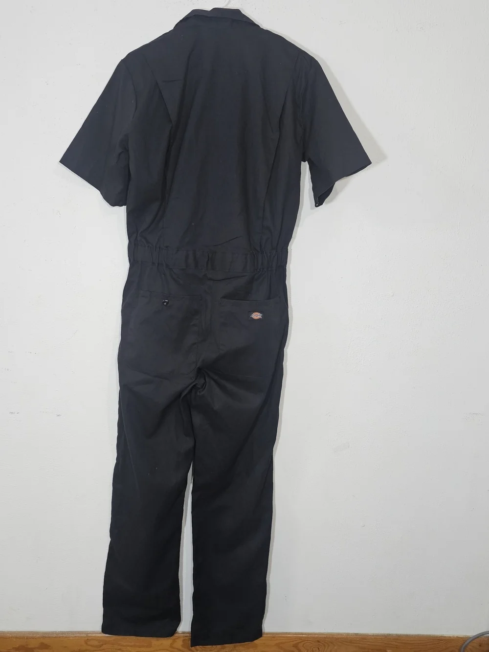Dickies Navy Short Sleeve Flex Work Coverall Sz S Workwear